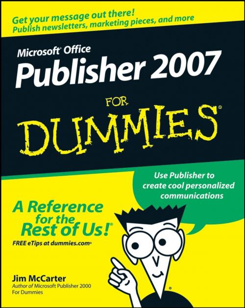 Cover of the book Microsoft Office Publisher 2007 For Dummies by Jim McCarter, Jacqui Salerno Mabin, Wiley