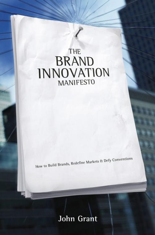 Cover of the book The Brand Innovation Manifesto by John Grant, Wiley