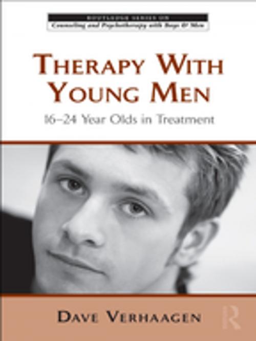 Cover of the book Therapy With Young Men by Dave Verhaagen, Taylor and Francis
