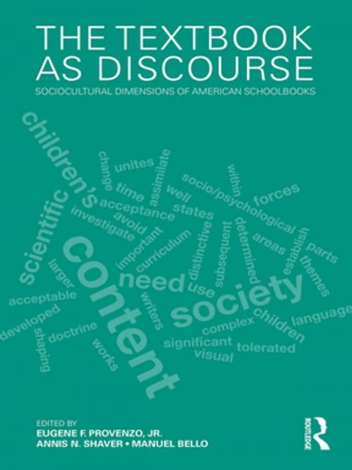 Cover of the book The Textbook as Discourse by , Taylor and Francis