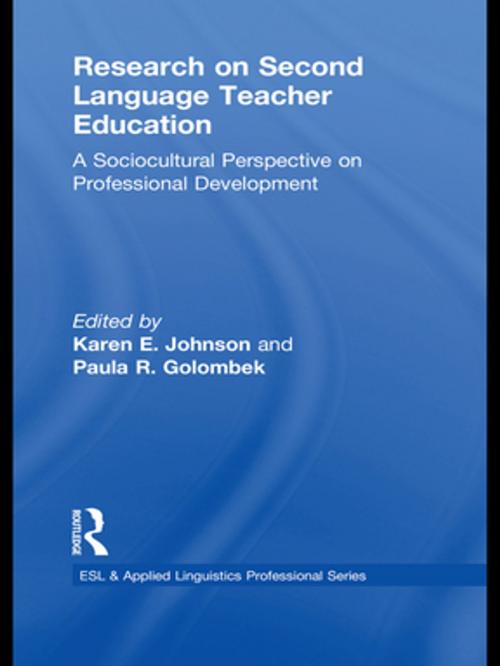 Cover of the book Research on Second Language Teacher Education by , Taylor and Francis