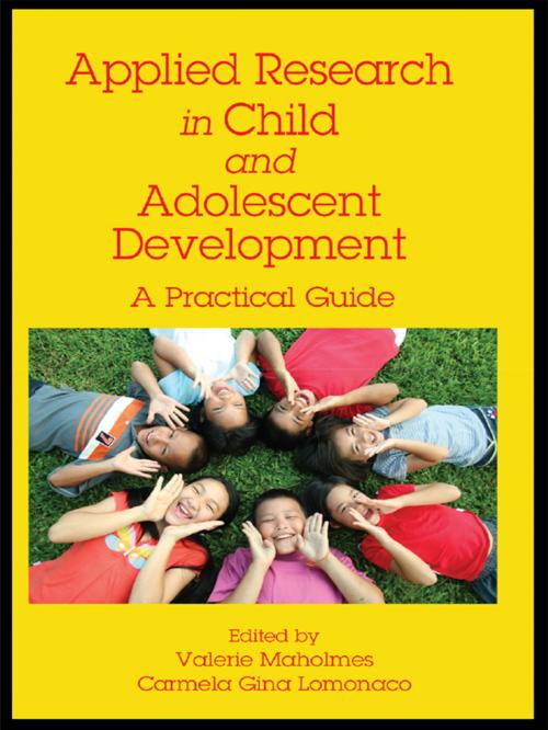 Cover of the book Applied Research in Child and Adolescent Development by , Taylor and Francis