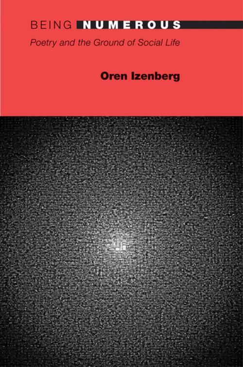 Cover of the book Being Numerous by Oren Izenberg, Princeton University Press