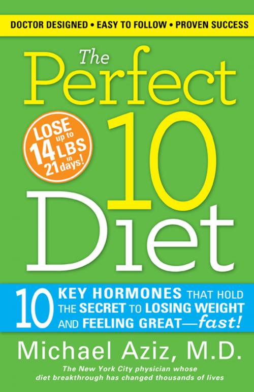 Cover of the book The Perfect 10 Diet by Michael Aziz, Sourcebooks