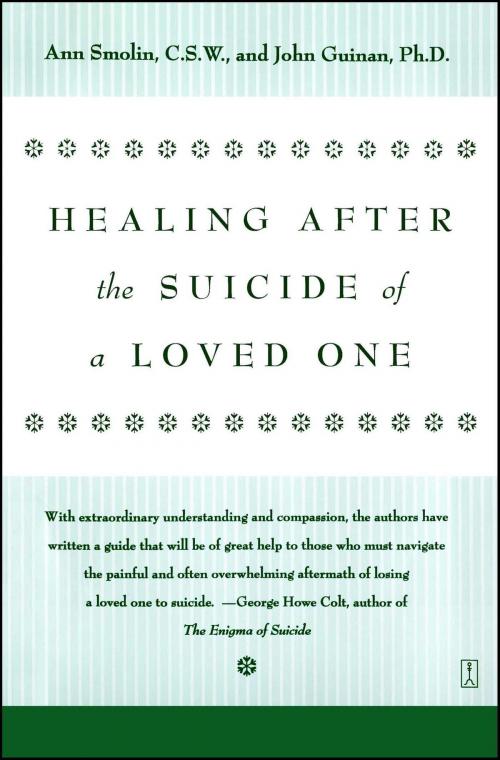 Cover of the book Healing After the Suicide of a Loved One by Ann Smolin, Touchstone