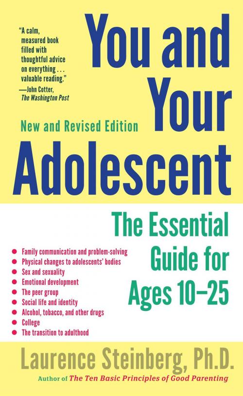 Cover of the book You and Your Adolescent, New and Revised edition by Laurence Steinberg, Simon & Schuster