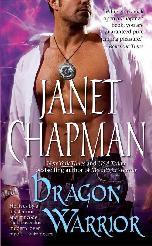 Cover of the book Dragon Warrior by Janet Chapman, Pocket Books