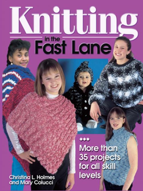 Cover of the book Knitting in the Fast Lane by Christina L. Holmes, Mary Colucci, F+W Media