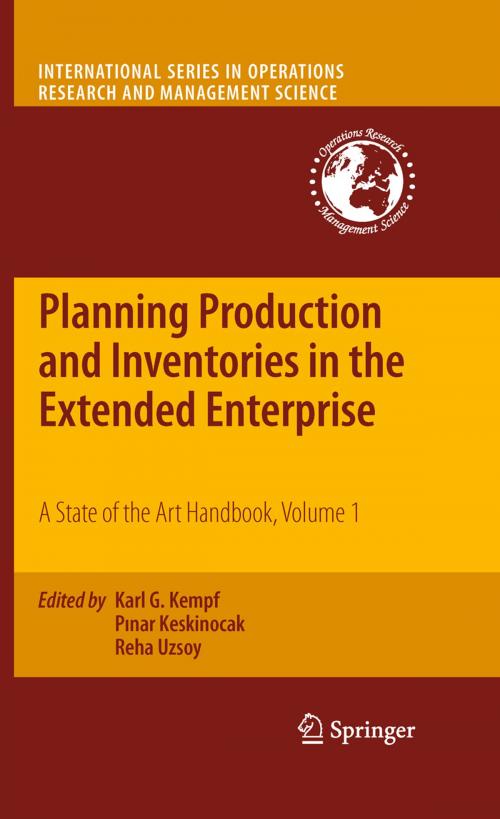 Cover of the book Planning Production and Inventories in the Extended Enterprise by , Springer US