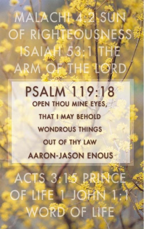Cover of the book Psalm 119:18 Open Thou Mine Eyes, That I May Behold Wondrous Things out of Thy Law by Aaron-Jason Enous, AuthorHouse
