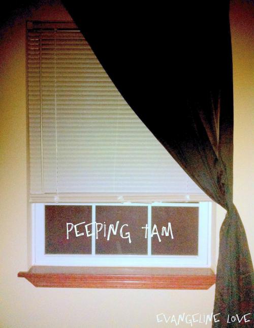 Cover of the book Peeping Tam by Evangeline Love, Evangeline Love