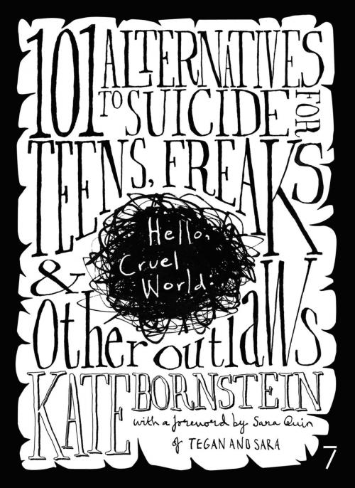 Cover of the book Hello Cruel World by Kate Bornstein, Seven Stories Press