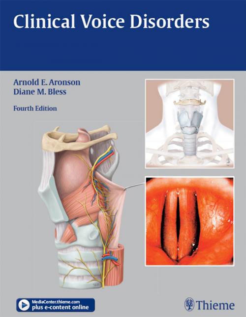 Cover of the book Clinical Voice Disorders by Diane Bless, Arnold E. Aronson, Thieme
