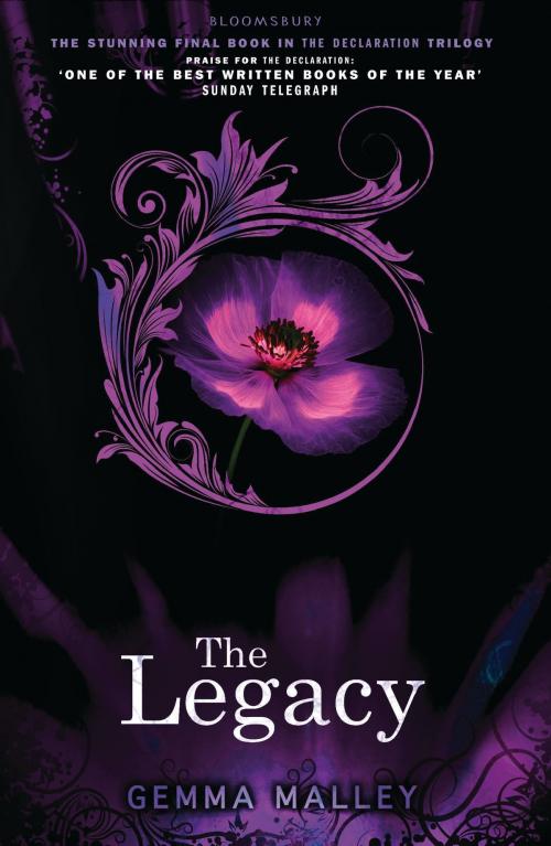 Cover of the book The Legacy by Gemma Malley, Bloomsbury Publishing