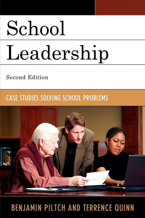 Cover of the book School Leadership by Benjamin Piltch, Terrence Quinn, R&L Education