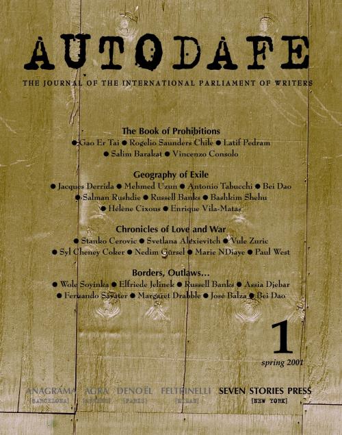 Cover of the book Autodafe 1 by International Parliament of Writers, Seven Stories Press