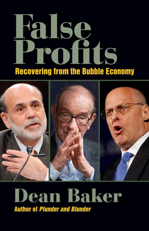 Cover of the book False Profits by Dean Baker, Berrett-Koehler Publishers