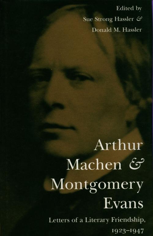 Cover of the book Arthur Machen and Montgomery Evans by , The Kent State University Press