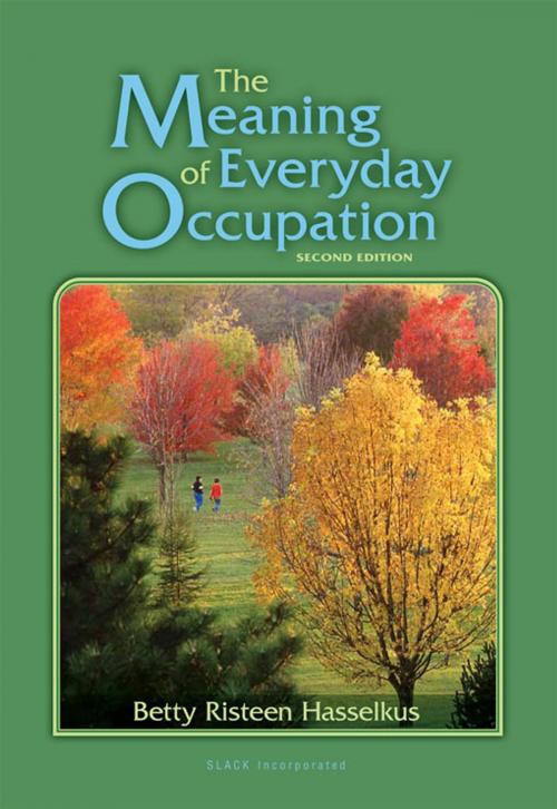 Cover of the book The Meaning of Everyday Occupation, Second Edition by , SLACK Incorporated