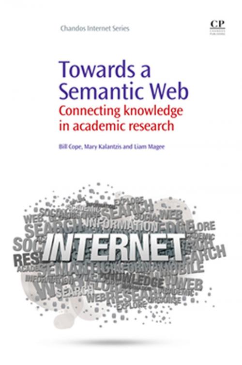 Cover of the book Towards A Semantic Web by Bill Cope, Mary Kalantzis, Liam Magee, Elsevier Science