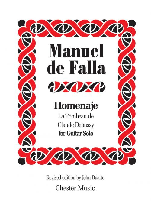 Cover of the book Manuel De Falla: Homenaje Le Tombeau De Claude Debussy (Guitar Solo) by Manuel DeFalla, Music Sales Limited