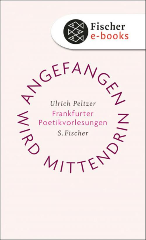 Cover of the book Angefangen wird mittendrin by Ulrich Peltzer, FISCHER E-Books