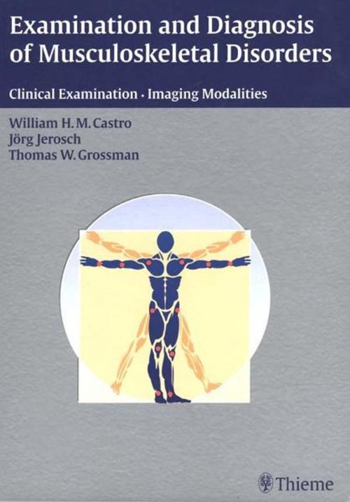 Cover of the book Examination and Diagnosis of Musculoskeletal Disorders by Joerg Jerosch, William H. M. Castro, Thieme