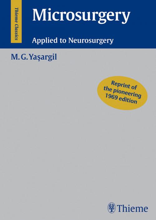 Cover of the book Microsurgery by Mahmut Gazi Yasargil, Thieme