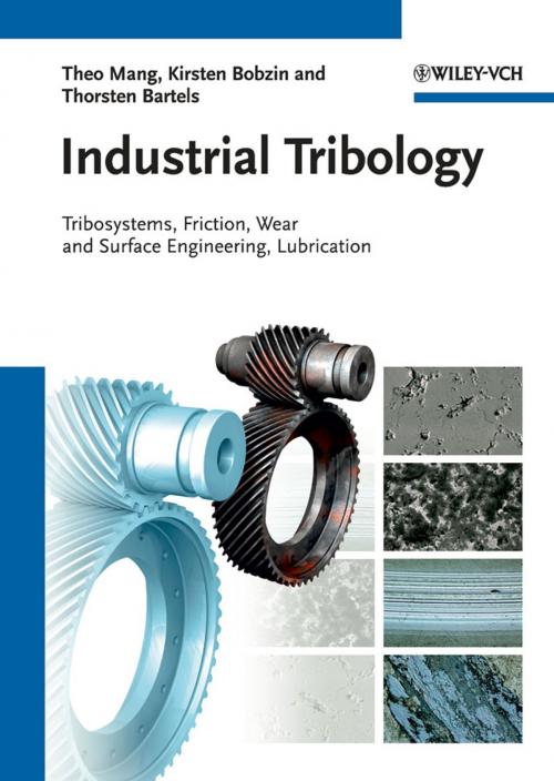 Cover of the book Industrial Tribology by Kirsten Bobzin, Thorsten Bartels, Mang, Wiley