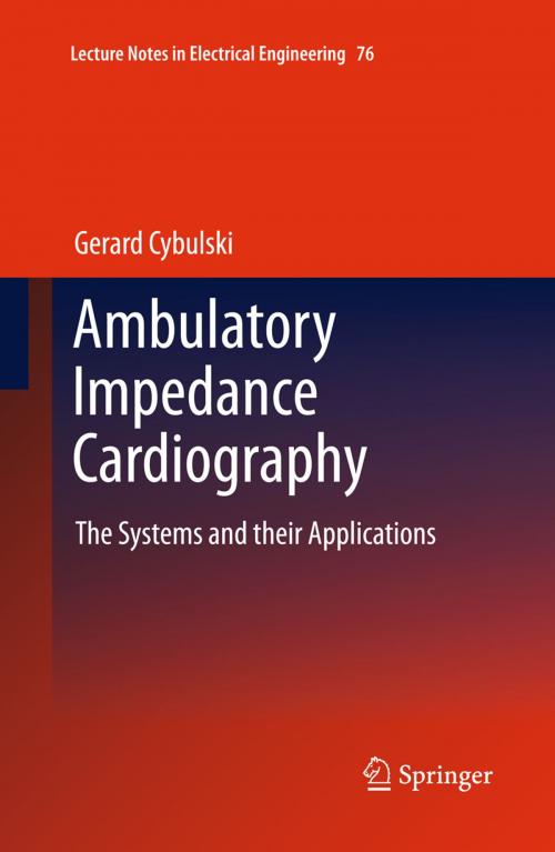 Cover of the book Ambulatory Impedance Cardiography by Gerard Cybulski, Springer Berlin Heidelberg