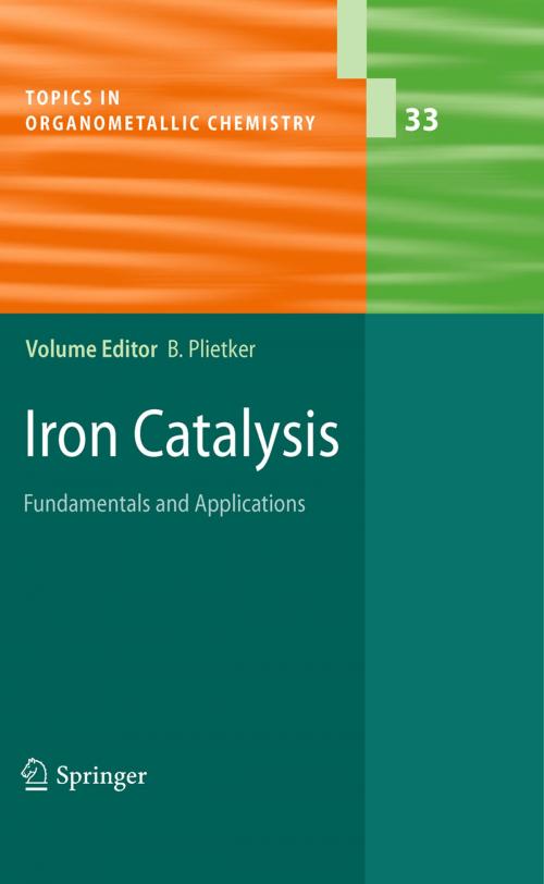 Cover of the book Iron Catalysis by , Springer Berlin Heidelberg
