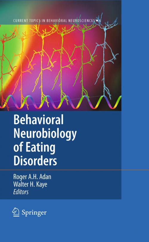 Cover of the book Behavioral Neurobiology of Eating Disorders by , Springer Berlin Heidelberg