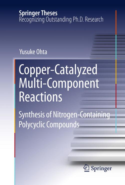 Cover of the book Copper-Catalyzed Multi-Component Reactions by Yusuke Ohta, Springer Berlin Heidelberg
