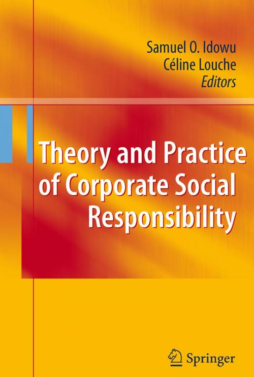 Cover of the book Theory and Practice of Corporate Social Responsibility by , Springer Berlin Heidelberg