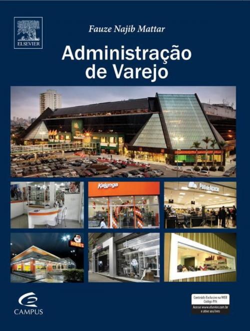 Cover of the book Administração de varejo by Fauze Najib Mattar, Elsevier Editora Ltda.