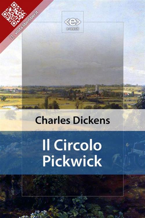 Cover of the book Il Circolo Pickwick by Charles Dickens, E-text