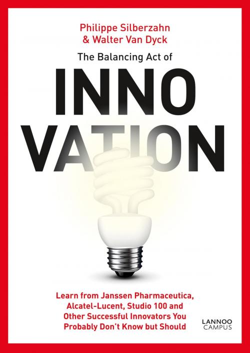 Cover of the book The Balancing act of Innovation (E-boek) by Philippe Silberzahn, Walter Van Dyck, Terra - Lannoo, Uitgeverij