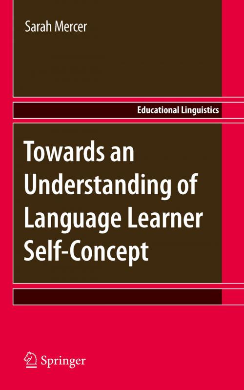 Cover of the book Towards an Understanding of Language Learner Self-Concept by Sarah Mercer, Springer Netherlands