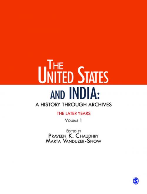Cover of the book The United States and India: A History Through Archives by , SAGE Publications