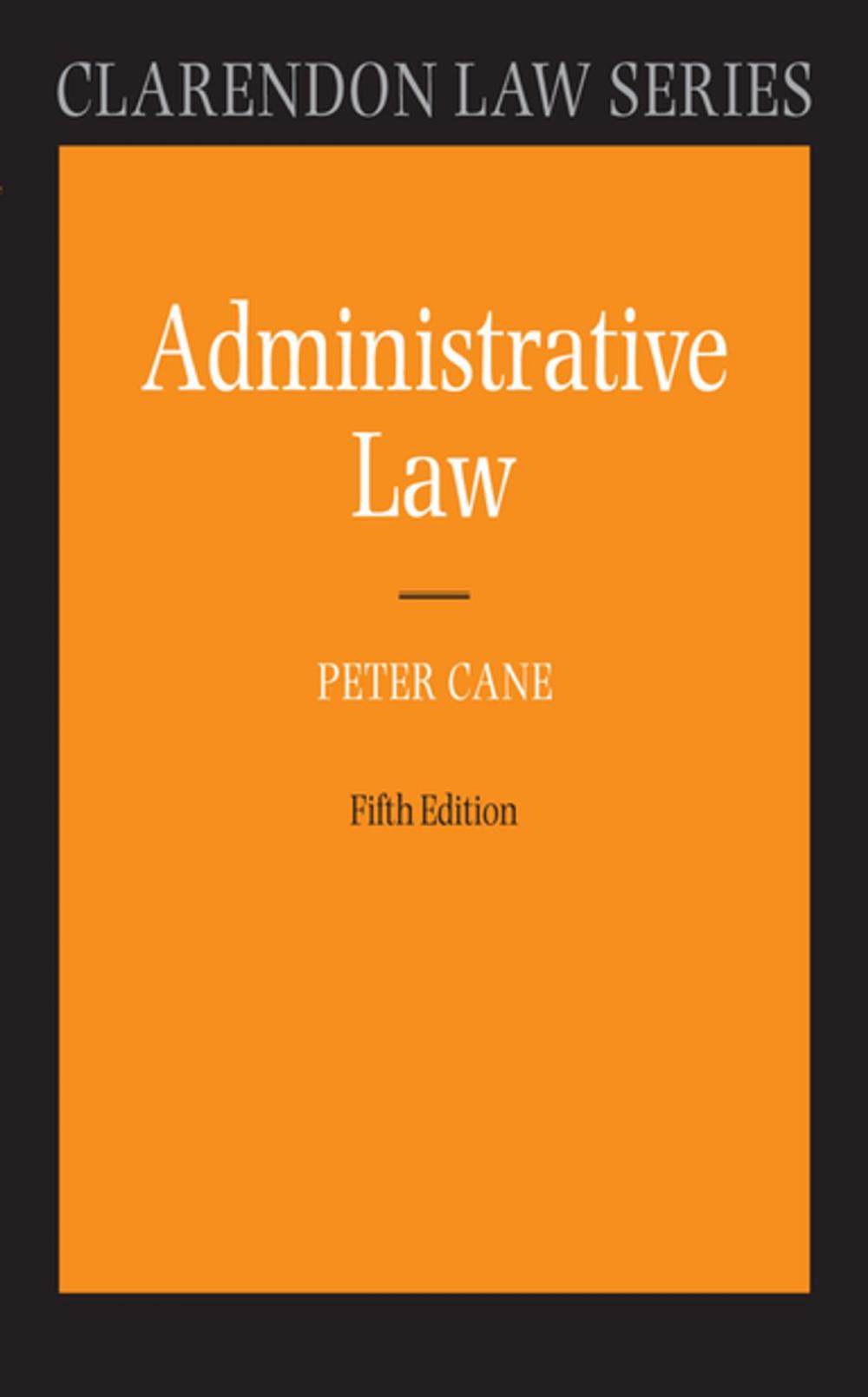 Big bigCover of Administrative Law