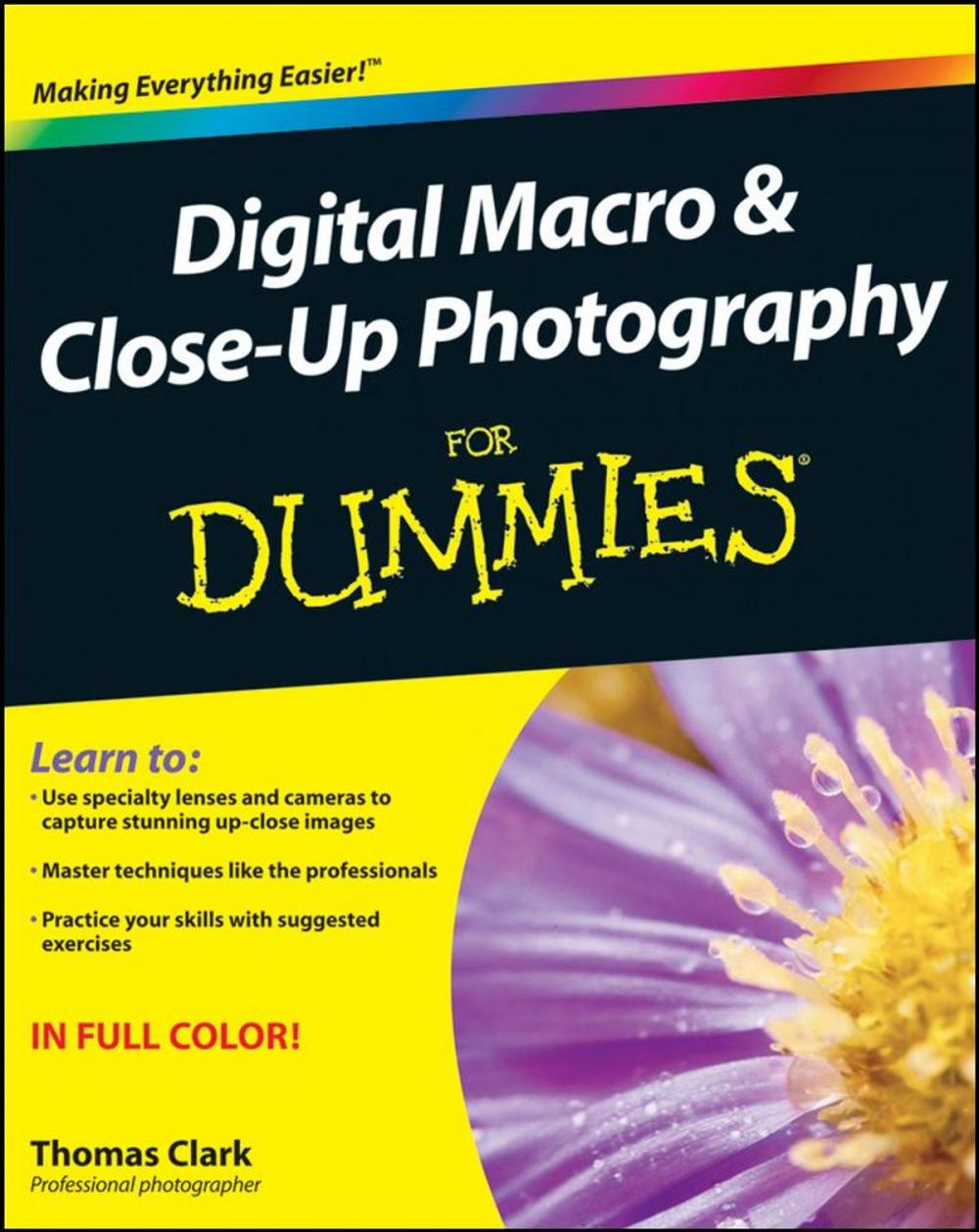 Big bigCover of Digital Macro and Close-Up Photography For Dummies