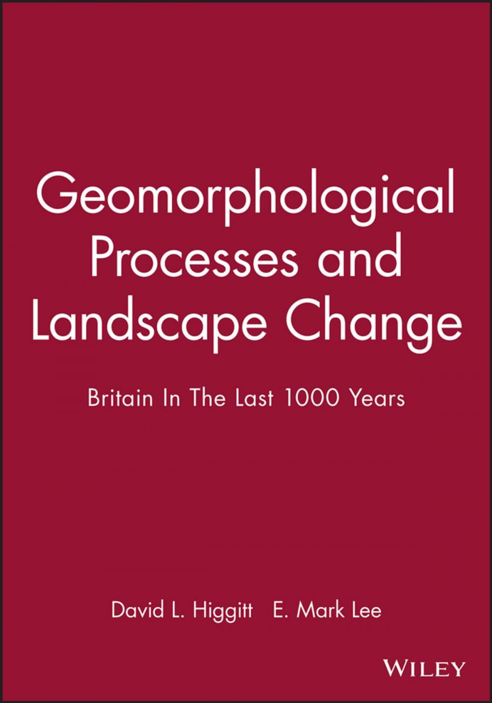 Big bigCover of Geomorphological Processes and Landscape Change