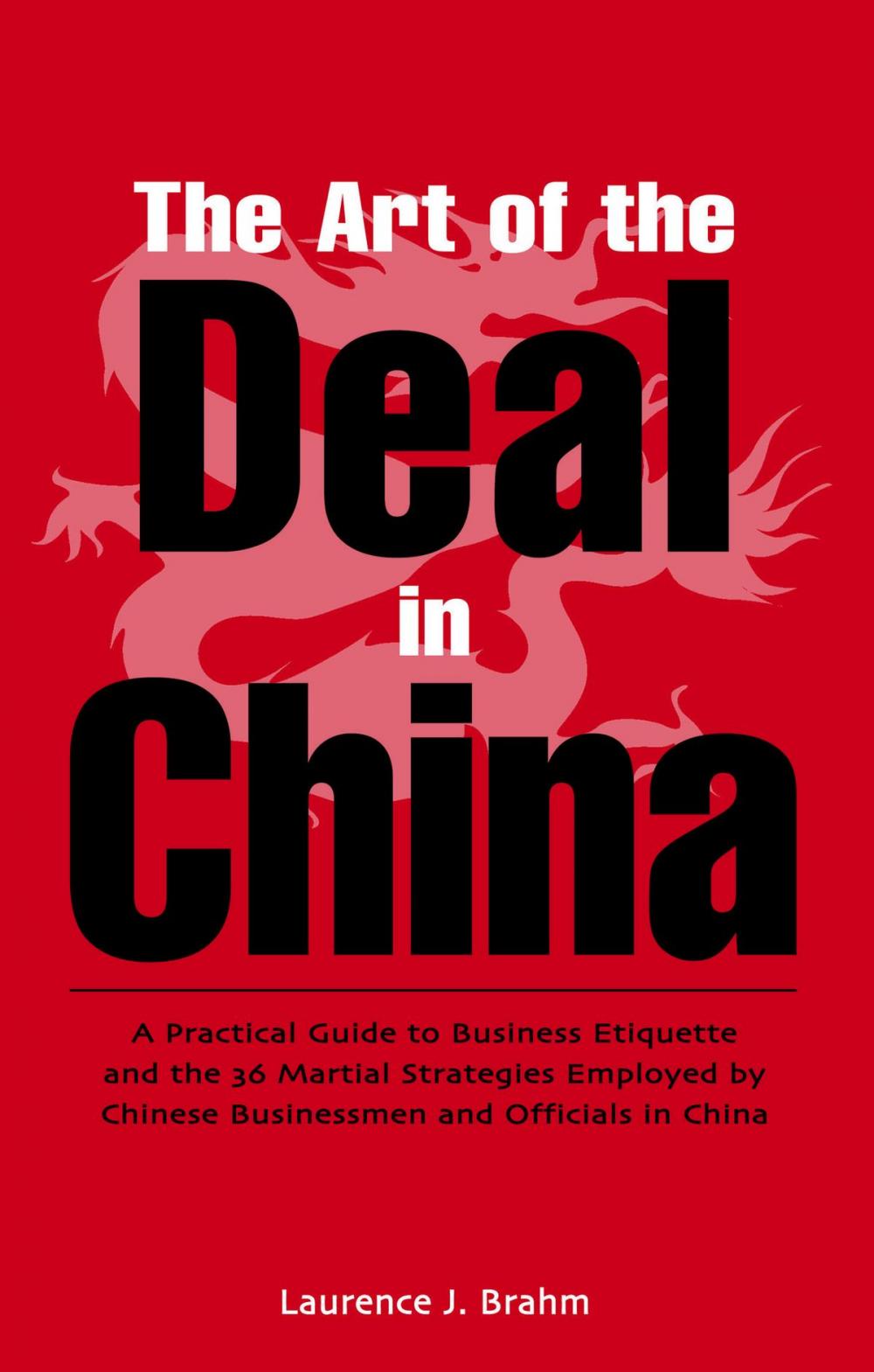 Big bigCover of Art of the Deal in China