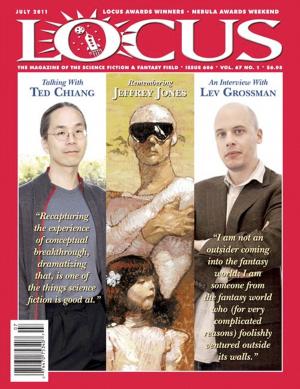 Book cover of Locus Magazine, Issue 606, July 2011