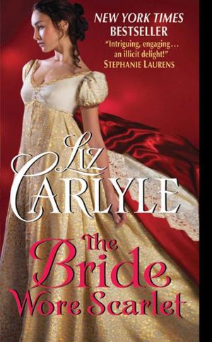 Cover of the book The Bride Wore Scarlet by Carole Mortimer