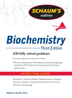 Cover of the book Schaum's Outline of Biochemistry, Third Edition by Curtis D. Klaassen, John B. Watkins III