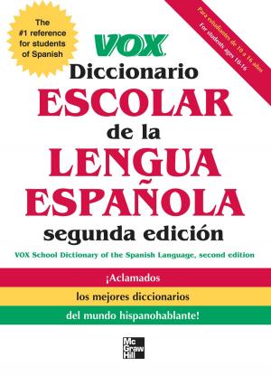 Cover of the book VOX Diccionario Escolar, 2nd Edition by Suzanne Baron