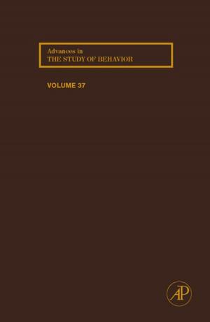 Cover of the book Advances in the Study of Behavior by Karl Lintner