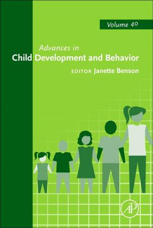 Book cover of Advances in Child Development and Behavior