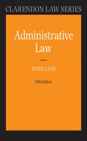 Cover of the book Administrative Law by Pierre Binétruy